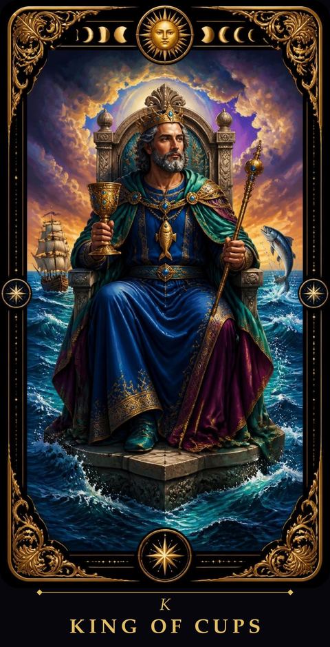King of Cups tarot card